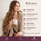 Belvaree Cozy Heated Poncho