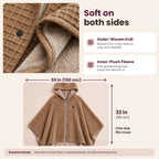 Belvaree Cozy Heated Poncho