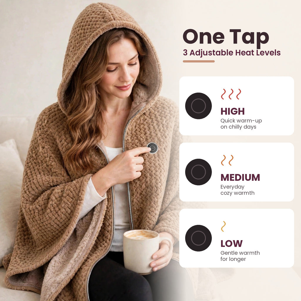Belvaree Cozy Heated Poncho